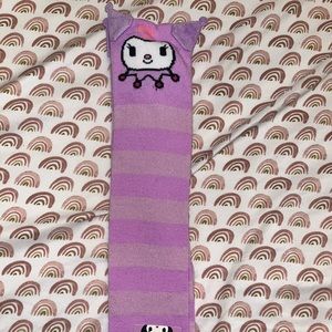 kuromi thigh high socks